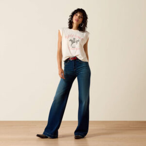 Women's Ultra High Rise Penelope Wide Leg Jeans