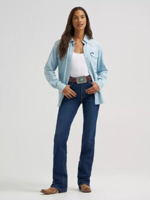 Women's Wrangler High Rise Rodeo Bootcut Riding Jean
