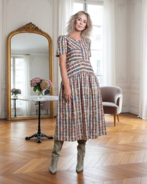 Floral Vine Audrey Dress